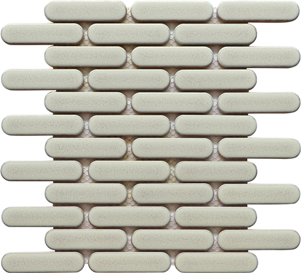 China Cheap Price Brick White Ceramic Mosaic Tile
