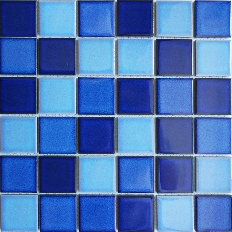 Classic Design Blue Mix Poecelain Ceramic Mosaics