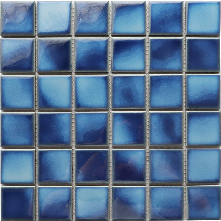 Foshan Porcelain Mosaic Blue Ceramic Mosaics